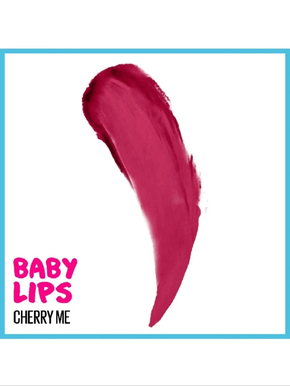 ⭐4/$15 Maybelline Baby Lips Moisturizing Lip Balm Cherry Me
